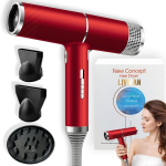 LIVMAN T1 - didelio greičio neigiamų jonų džiovintuvas su pastovia temperatūra, 3 greičio režimais ir &scaron;altu oru, 1500W