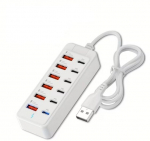 6&times;Type-C + 6&times;USB-A, Juoda