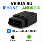 OBD2 diagnostikos adapteris (Bluetooth 4.0) &ndash; iPhone + Android