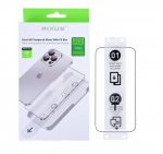 Rixus Clear Glass su Fit Box stiklas Apple iPhone 17 Pro