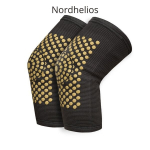 Kompresinė kelio mova, 2vnt, juoda, unisex, vieno dydžio, Nordhelios