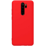 Evelatus Nano silikoninis dėklas Xiaomi Note 8 Pro Soft Touch Raudonas