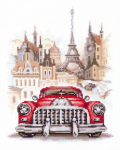 Siuvinėjimo rinkinys Magic Needle "Retro Buick" 110-021