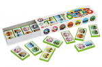 Stalo žaidimas domino, transporto priemonės