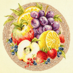 Siuvinėjimo rinkinys Magic Needle Fruits 54-02