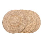 4 pinti staltiesių i&scaron; pintos jutos &Oslash; 38 cm