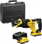 Stanley Fatmax V20 Akumuliatorinis pjūklas su 2ah baterijomis