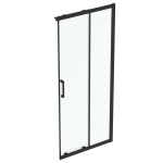 Du&scaron;o kabinos slankios durys Ideal Standard Connect 2 90x195 cm, matinė juoda, K9261V3