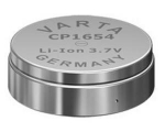 Varta CP1654, 120mAh, Li-Ion, 3.7V