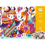 Kūrybinis rinkinys-mozaika - Kokeshi, DJECO DJ08904