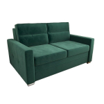 Dvivietė sofa - lova ARTIS, žalia