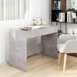 Ra&scaron;omasis stalas, betono pilka, 101x50x76,5cm, MDP