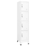 Persirengimo spintelė, 38x45x180 cm, balta