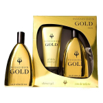 Rinkinys Instituto Espa&ntilde;ol Posseidon Gold vyrams: tualetinis vanduo EDT, 150 ml + balzamas po skutimosi, 150 ml