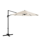 Pastatomas skėtis Songmics &Oslash; 300cm, smėlio spalvos