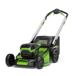 Akumuliatorinė savaeigė vejapjovė Greenworks GD60LM51SPK4, su akumuliatoriumi ir įkrovikliu