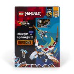 LEGO&reg; konstruktorius su spalvinimo knygele ir lipdukais, LV