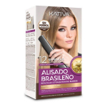 Brazili&scaron;ko plaukų tiesinimo rinkinys Kativa Pro Blonde