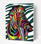 Tapyba pagal skaičius Splat Planet Zebras, 30x40 cm
