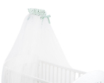 Apsauga nuo vabzdžių lovytei-maniežui Kikkaboo 200/480, Bear with me Mint