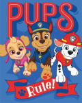 Pledas Paw Patrol &Scaron;unyčiai Patruliai, 130x170cm