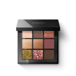 Akių &scaron;e&scaron;ėlių paletė Kiko Milano Glamour Multi Finish Eyeshadow Palette, 03 Burgundy Notes