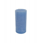 Steinhart cilindrinė žvakė, &scaron;viesiai mėlyna, 2 vnt, 12 x 5,8 cm