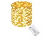 Girlianda 100-micro LED 10,2 m, geltona, IP 44.