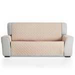 Bestcovers stora vienpusė sofos apsauga 200x195cm, smėlio spalvos
