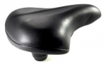 Dviračio balnas su spyruoklėmis 250 x 220 mm, spalva: juoda. 3972