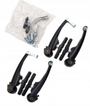Ratlankio stabdžiai V-Brake DeOne, 110 mm, su stabdžių kaladėlėmis 70 mm