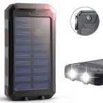 Atsarginis maitinimo &scaron;altinis ("Power Bank") Solar 10000 mAh