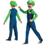 Karnavalinis kostiumas Super Mario Luigi, 109-126 cm