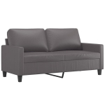 Dvivietė sofa vidaXL, pilka
