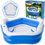Pripučiamas baseinas Bestway 213 x 206 x 69 cm