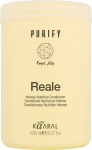 Kondicionierius dažytiems, pažeistiems plaukams Kaaral Purify Reale, 1000 ml