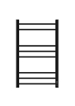 Elektrinis rank&scaron;luosčių džiovintuvas Radyal Lily-D 800C Black, 500x800 mm, 125 W
