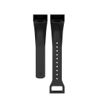 Silikoninis Dirželis Xiaomi Mi Band 4C Apyrankei,  Juoda