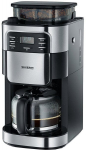 SEVERIN 4810 Filtruotas kavos virimo aparatas su integruotu malūnėliu - Juodas ir nerūdijantis plienas - 1000W - 1,4 L