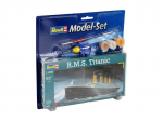 Revell - R.M.S. Titanic dovanų komplektas, 1/1200, 65804