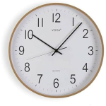 Laikrodis ant sienos - VERSA - Daugiaspalvis modelis - MDF ir plastikas - 36,5 cm - &Scaron;iuolaikinis dizainas