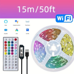 LED juostelių &scaron;viesos, WiFi, Alexa, Google suderinama. , 10M/32FT