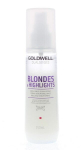 Blizgesio plaukams suteikiantis pur&scaron;kiamas dvifazis serumas Goldwell Dualsenses Blondes & Highlights, 150 ml