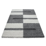 Ayyildiz kilimas Shaggy Gala Light Grey 2505, 240x340 cm