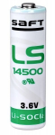 Saft R6 AA 3,6V 2600mAh elementas LS14500