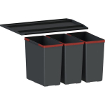 Franke &scaron;iuk&scaron;liadėžė Sorter Easysort 60, 3 x 14,5l