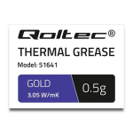 Termo pasta Qoltec termoizoliacinė pasta 3,05 W/m-K
