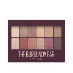 Akių &scaron;e&scaron;ėlių paletė Maybelline The Burgundy Bar 04 Burgundy