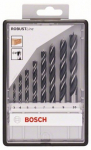 8 dalių medžio grąžtų rinkinys Bosch Robust line 2607010533