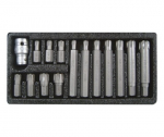 Antgalių rinkinys Yato Ribe M5-M14 (YT-0419), 15 vnt.
